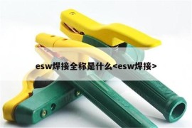 esw焊接全称是什么