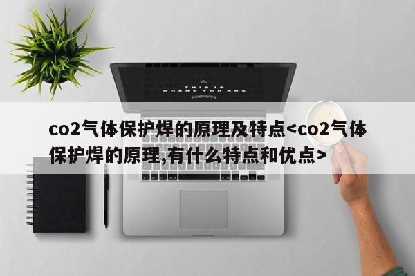 co2气体保护焊的原理及特点