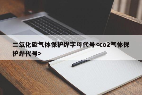 二氧化碳气体保护焊字母代号