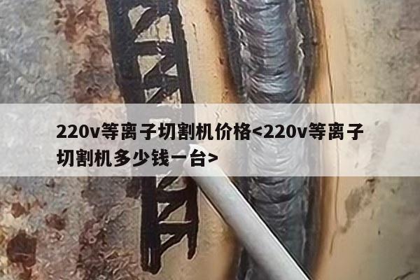 220v等离子切割机价格