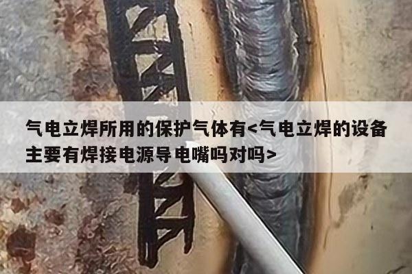 气电立焊所用的保护气体有