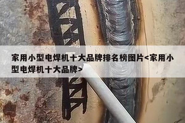 家用小型电焊机十大品牌排名榜图片