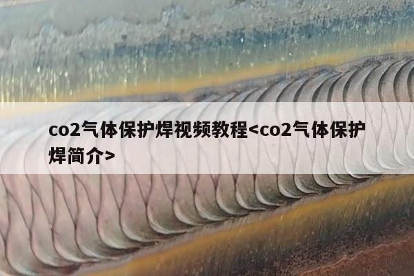 co2气体保护焊视频教程